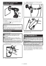 Preview for 57 page of Makita CT233R Instruction Manual