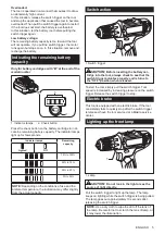 Предварительный просмотр 5 страницы Makita CT321RX Instruction Manual