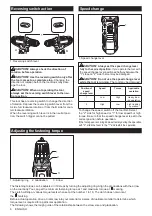 Предварительный просмотр 6 страницы Makita CT321RX Instruction Manual