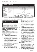 Preview for 11 page of Makita CT321RX Instruction Manual