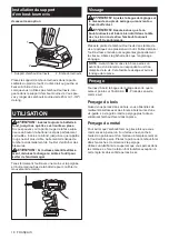 Предварительный просмотр 18 страницы Makita CT321RX Instruction Manual