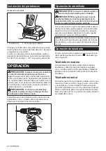 Preview for 28 page of Makita CT321RX Instruction Manual