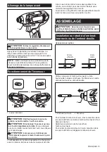 Preview for 45 page of Makita CT321RX Instruction Manual