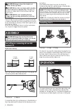 Preview for 26 page of Makita CT411 Instruction Manual