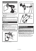 Preview for 58 page of Makita CT411 Instruction Manual