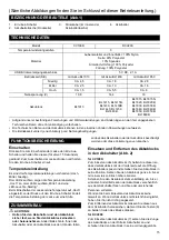 Preview for 15 page of Makita CV100D Instruction Manual
