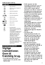 Предварительный просмотр 37 страницы Makita CV100D Instruction Manual