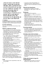 Предварительный просмотр 54 страницы Makita CV100D Instruction Manual