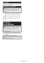 Preview for 12 page of Makita CW002GZ Instruction Manual