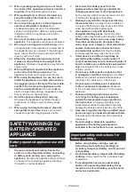 Preview for 7 page of Makita CW003GZ Instruction Manual