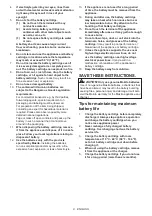 Preview for 8 page of Makita CW003GZ Instruction Manual