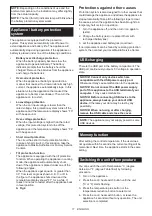 Preview for 11 page of Makita CW003GZ Instruction Manual