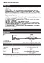 Preview for 7 page of Makita CW004G Instruction Manual