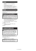 Preview for 103 page of Makita CW004G Instruction Manual