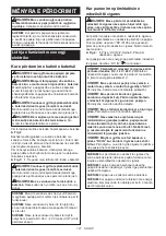 Preview for 121 page of Makita CW004G Instruction Manual