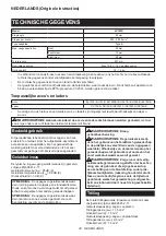 Preview for 38 page of Makita CXTJV102DZ Instruction Manual