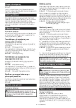 Preview for 75 page of Makita CXTJV102DZ Instruction Manual