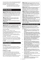Preview for 10 page of Makita DA001G Instruction Manual