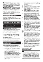 Preview for 13 page of Makita DA001GM101 Instruction Manual