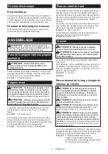 Preview for 17 page of Makita DA001GM101 Instruction Manual