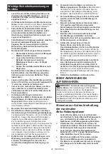 Preview for 22 page of Makita DA001GM101 Instruction Manual