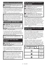 Preview for 32 page of Makita DA001GM101 Instruction Manual