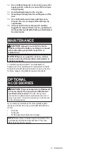 Preview for 11 page of Makita DA001GZ Instruction Manual