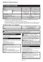 Preview for 20 page of Makita DA001GZ Instruction Manual