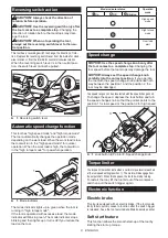 Предварительный просмотр 8 страницы Makita DA001GZ01 Instruction Manual