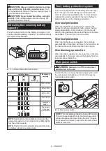 Предварительный просмотр 6 страницы Makita DA002G Instruction Manual