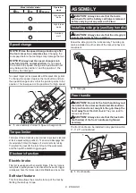 Предварительный просмотр 8 страницы Makita DA002G Instruction Manual