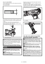 Предварительный просмотр 34 страницы Makita DA002G Instruction Manual