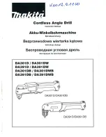 Предварительный просмотр 1 страницы Makita DA30ID Instruction Manual