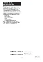 Preview for 64 page of Makita DA332DZJ Instruction Manual