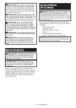 Preview for 38 page of Makita DA333D Instruction Manual