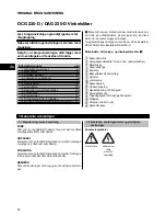 Предварительный просмотр 97 страницы Makita dag 230-d Operating Instructions Manual