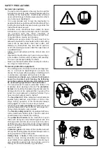 Preview for 4 page of Makita DBC3310 Owner'S And Safety Manual