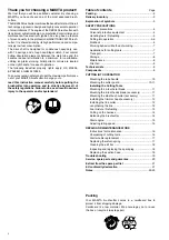 Предварительный просмотр 2 страницы Makita DBC340 Instruction Manual