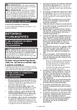 Preview for 19 page of Makita DBN600Z Instruction Manual