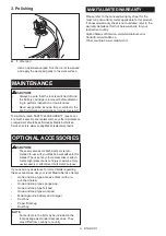 Preview for 9 page of Makita DBO180 Original Instructions Manual