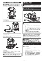 Preview for 16 page of Makita DBO180 Original Instructions Manual