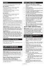 Предварительный просмотр 8 страницы Makita DBO480 Instruction Manual