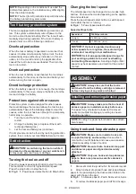 Preview for 10 page of Makita DBO484 Instruction Manual