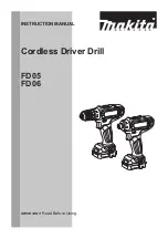 Предварительный просмотр 5 страницы Makita DC10SB Instruction Manual