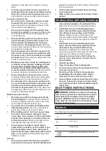 Предварительный просмотр 7 страницы Makita DC10SB Instruction Manual