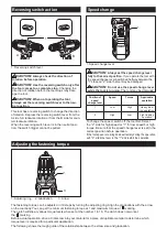 Предварительный просмотр 10 страницы Makita DC10SB Instruction Manual