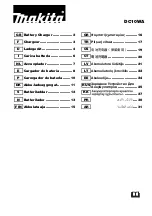 Preview for 1 page of Makita DC10WA Manual