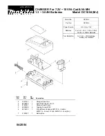 Preview for 1 page of Makita DC1804 (MJ) Parts List