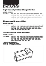 Preview for 1 page of Makita DC1822 Instruction Manual