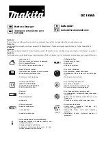 Preview for 1 page of Makita DC18WA Quick Start Manual